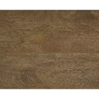 Meuble d'appoint Signature Design by Ashley Niall style milieu du siècle, bois de manguier massif, brun clair, portes en verre