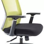 HomeStock Chaise de bureau en similicuir PU noir, réglable en hauteur de 45,28 po, avec roulettes
