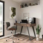 HomeStock 43 in.H Adjustable Height White Foam Seat Material with Swivels Ergonomic Office Chairs