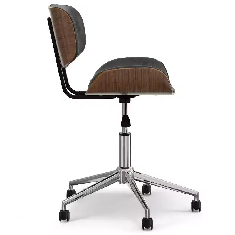 HomeStock 43 in.H Adjustable Height White Foam Seat Material with Swivels Ergonomic Office Chairs