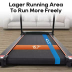 Tapis de Course Pliant pour la Maison avec Inclinaison et Capteur de Fréquence Cardiaque, Moteur Silencieux de 2,5 CV, Recharge USB, Machine de Course/Marche Portable, Capacité de 136 kg