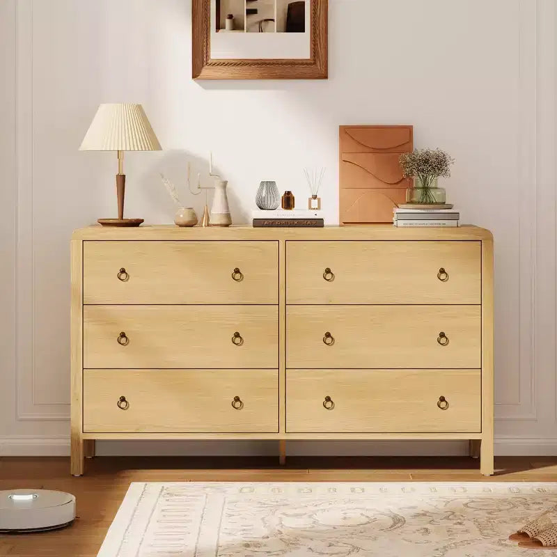 Commode de Chambre, Commode à Tiroirs, Organisateur de Rangement pour Chambre à Coucher, Salon, Couloir et Bureau