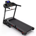 3.5HP Foldable Electric Treadmill for Home with Auto Incline, Shock Absorption, Pulse Sensor, Bluetooth Speaker & FITSHOW App