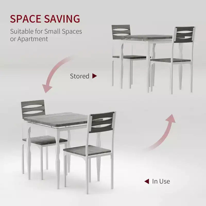 Ensemble de salle à manger pour 2, pieds de table en spirale, assise ergonomique confortable, ensemble table de bar, pour petits espaces, cuisine, appartement