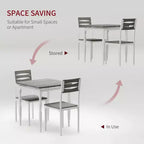 Ensemble de salle à manger pour 2, pieds de table en spirale, assise ergonomique confortable, ensemble table de bar, pour petits espaces, cuisine, appartement