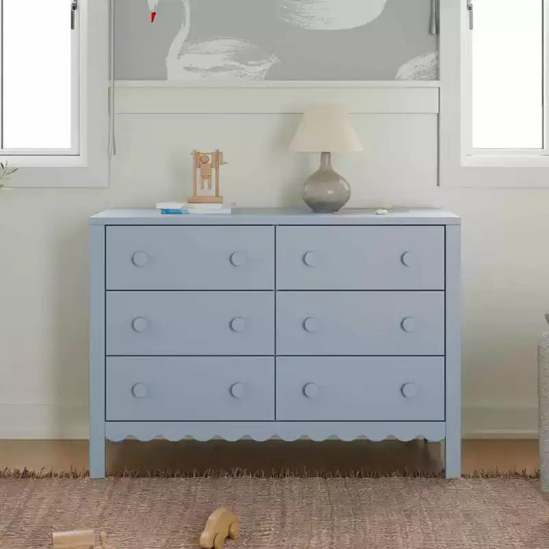 Commode 6 tiroirs daVinci Sammy Scallop