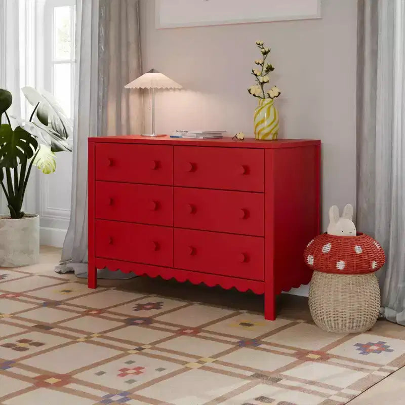 Commode 6 tiroirs daVinci Sammy Scallop
