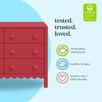 Commode 6 tiroirs daVinci Sammy Scallop