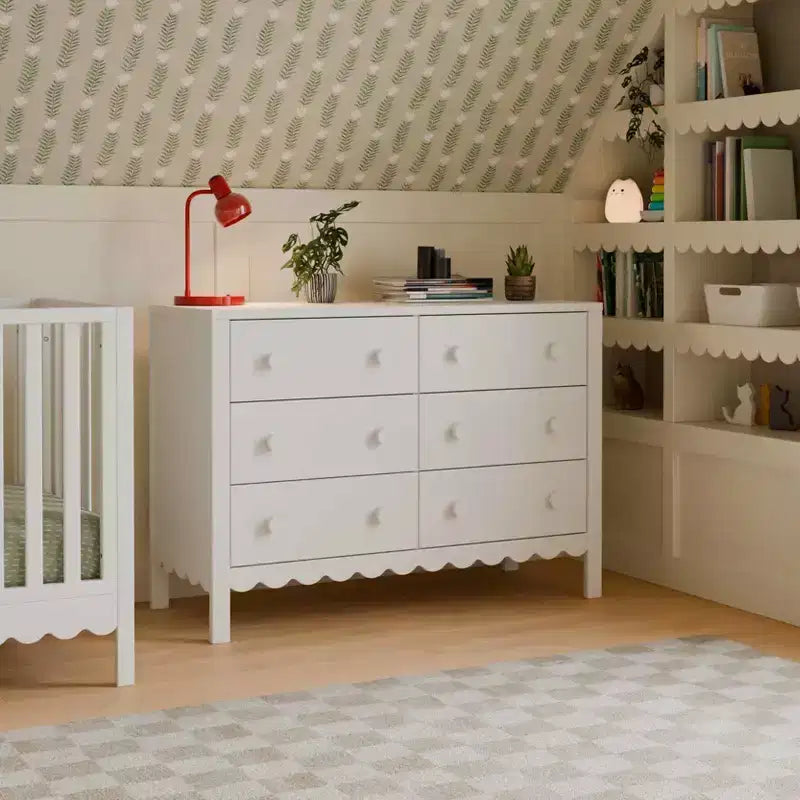 Commode 6 tiroirs daVinci Sammy Scallop