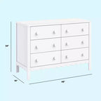 Commode 6 tiroirs daVinci Sammy Scallop
