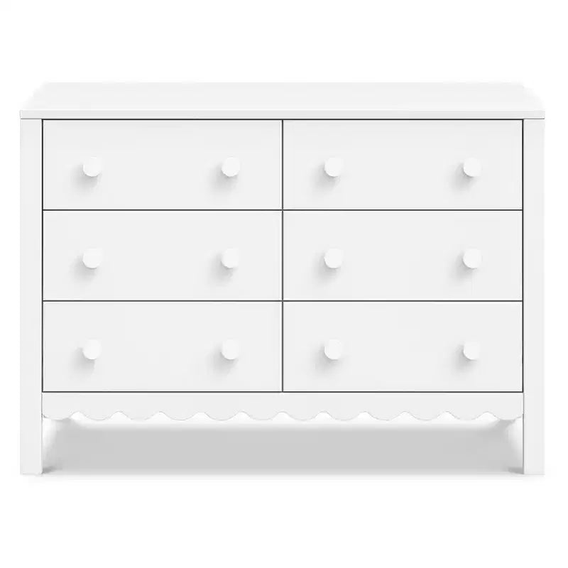 Commode 6 tiroirs daVinci Sammy Scallop