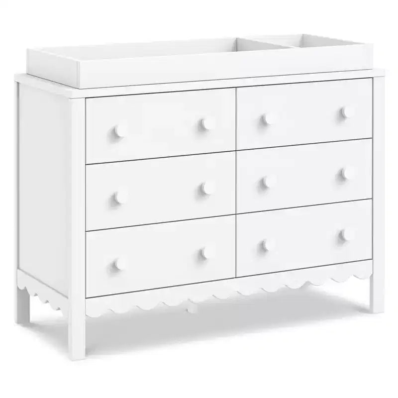 Commode 6 tiroirs daVinci Sammy Scallop