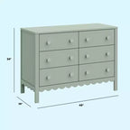 Commode 6 tiroirs daVinci Sammy Scallop