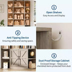 Shelves, 75-inch tall bookshelves with storage space, 6-tier 47-inch storage racks, suitable for home offices, living rooms, and bedrooms.