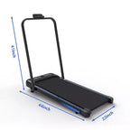 Tapis roulant 3-en-1 Whisen pour sous le bureau avec inclinaison, tapis de marche avec guidon, télécommande