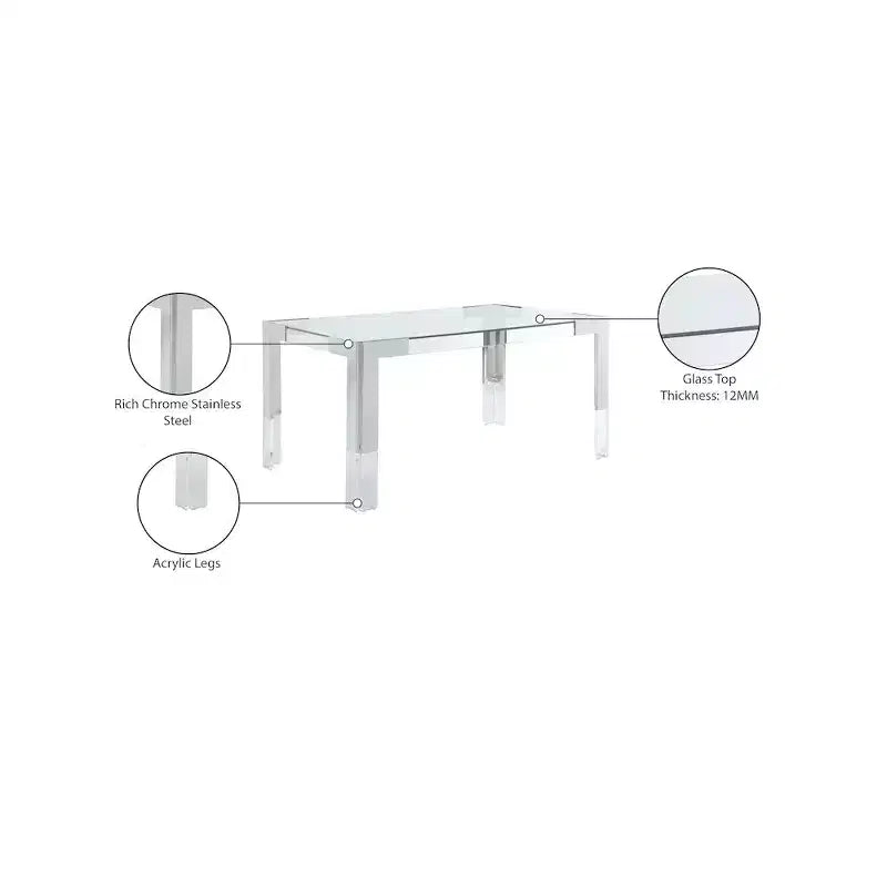Meridian Furniture, Table à manger Casper