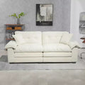 EHMKNP 84 Wide Loveseat Couch with Deep Seat Cushions for Living Room, Apartment