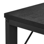 Bureau d'angle en forme de L Balconera de 140 cm avec 3 tiroirs et prises de courant, table d'ordinateur de jeu d'angle à LED avec étagère réglable
