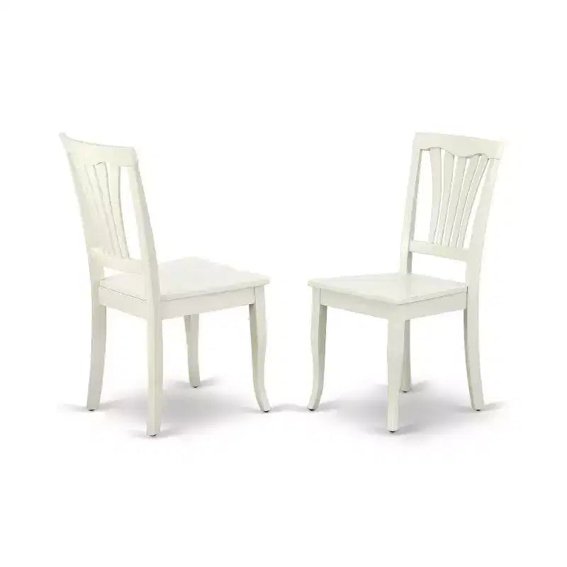 Salle à manger ovale 7 pièces - Table 107/152 cm avec rallonge et 6 chaises - Style Ferme Moderne