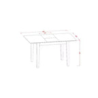Dinette Set - Kitchen Table & Chairs - Small Dining Room Furniture - Modern Design