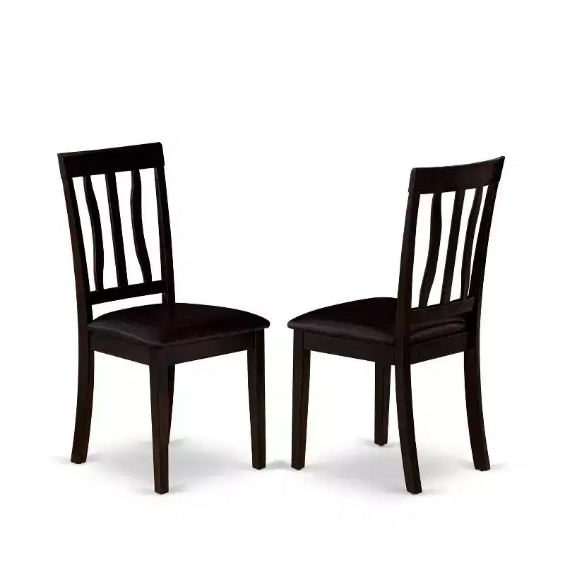 Ensemble de salle à manger moderne - Table avec rallonge et 6 chaises - Meubles de cuisine et de salle à manger