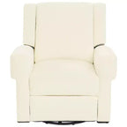 Fauteuil inclinable manuel pivotant à 360° en chenille Christopher Knight Home Ilana