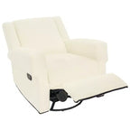 Fauteuil inclinable manuel pivotant à 360° en chenille Christopher Knight Home Ilana