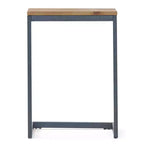 Christopher Knight Home Cassie Indoor Fir Wood and Iron C Shaped Side Table