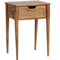 Crestview Collection Square Brown Solid Wood Accent_End Table