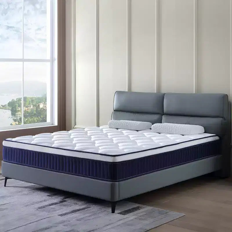 Whisen 10 Twin Hybrid Mattress, Memory Foam Mattress with Medium Firm Pocket Spring