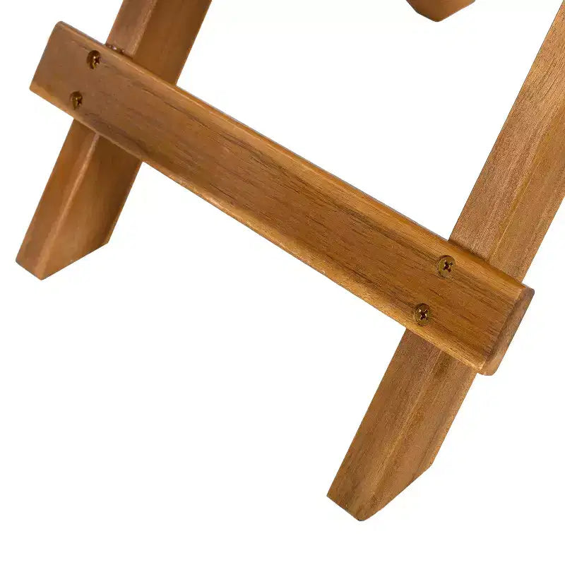 MAYEERTY 1 Table d'appoint pliante en bois pour l'extérieur, Table d'appoint à longueur réglable pour patio, petit espace, intérieur/extérieur
