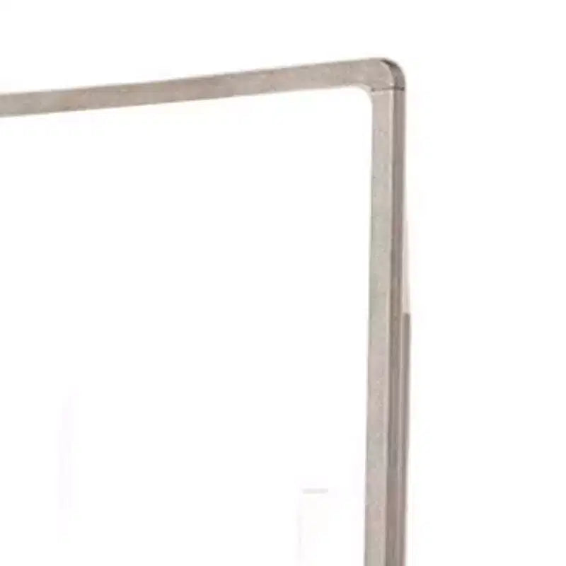 Miroir de commode Royal Hampton, bords arrondis, bois massif chêne naturel beige 37x40