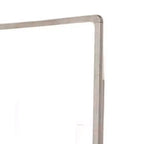 Miroir de commode Royal Hampton, bords arrondis, bois massif chêne naturel beige 37x40