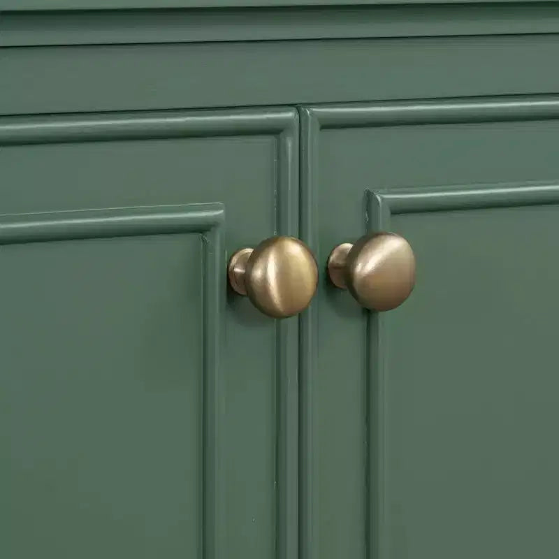 MAYEERTY Meuble-lavabo de salle de bain 30 po sans évier, portes d'armoire multifonctionnelles, tiroir, cadre solide en MDF noir