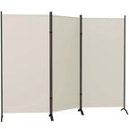 6'H 3 Panel Room Divider, Indoor Privacy Screen for Home