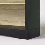 Famapy Vintage Minimalist Display Bookcase with 3-Drawer & 5-Tier Open shelf,Lancaster Heritage Design Bookshelf