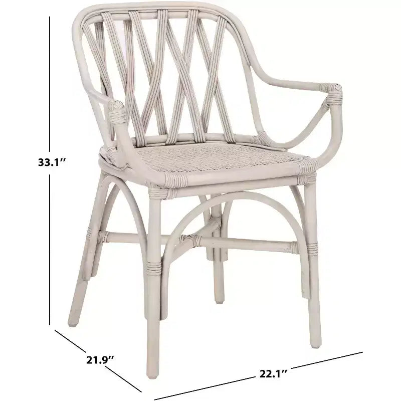 Fauteuil en rotin Serafima - ACH6702 - Safavieh