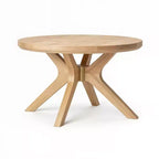 Cross Leg Round Coffee Table (30in x 30in / 760mm x 760mm)