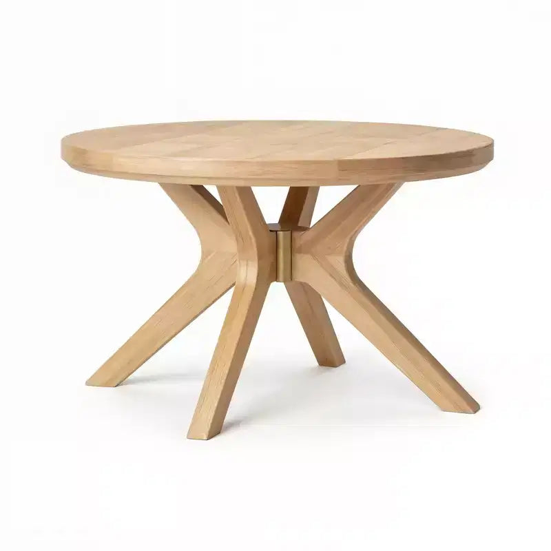 Cross Leg Round Coffee Table (30in x 30in / 760mm x 760mm)