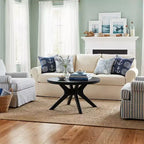 Cross Leg Round Coffee Table (30in x 30in / 760mm x 760mm)