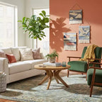 Cross Leg Round Coffee Table (30in x 30in / 760mm x 760mm)