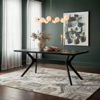 Cross Leg Rectangular Dining Table (72in / 1830mm)