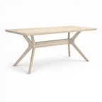 Cross Leg Rectangular Dining Table (72in / 1830mm)