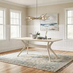 Cross Leg Rectangular Dining Table (72in / 1830mm)