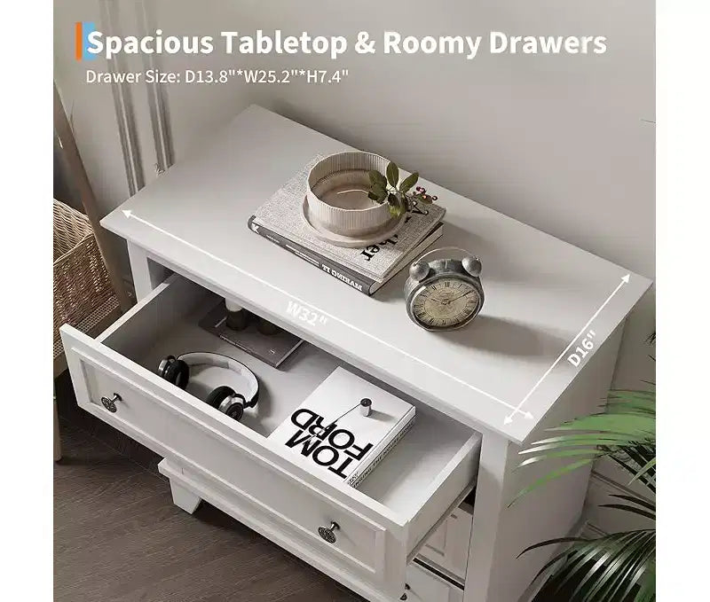 Commode à 3 tiroirs pour chambre à coucher, commode en bois noir pour chambre à coucher, petite commode rustique, table de chevet, armoire de rangement en bois