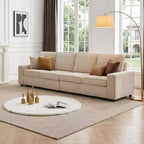 Canapé modulable en U/L avec housse amovible, canapé convertible moderne et profond, canapé-lit nuage confortable pour salon et bureau