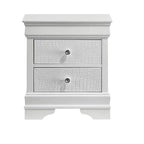 Blaze Modern Style 2-Drawer Night stand Made with Wood in White same asG150108720 (NJ inventory)