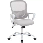 TUYOHW Mesh Swivel Criss Cross Chair on Wheels,41.5 Height Office Chair with Adjustable Height,Gaming Chair for Office