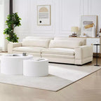 GDFStudio Delara Canapé Rembourré Moderne du Milieu du Siècle à 4 Places de 266 cm