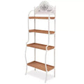 vidaXL Freestanding Shelving Unit 23.2x13.8x66.1